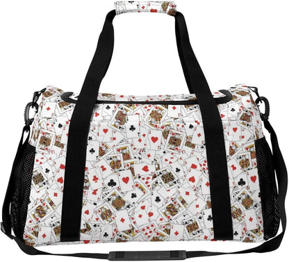 Foldable Carry On Travel Duffel Weekender Bag Lightweight Overnight Tote Bag for Men Women Sport