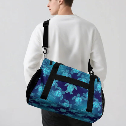Foldable Carry On Travel Duffel Weekender Bag Lightweight Overnight Tote Bag for Men Women Sport