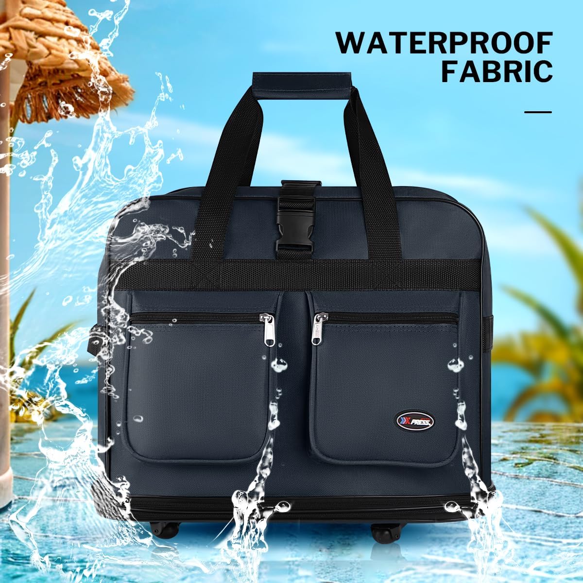30''36''40''Rolling Wheeled Duffel Bag Suitcases with Wheels Expandable Foldable Luggage Bag Rolling Travel Bag Duffel Bag for Men Women#Black,30
