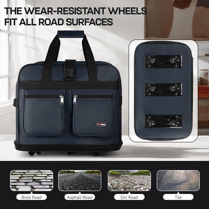 30''36''40''Rolling Wheeled Duffel Bag Suitcases with Wheels Expandable Foldable Luggage Bag Rolling Travel Bag Duffel Bag for Men Women#Black,30