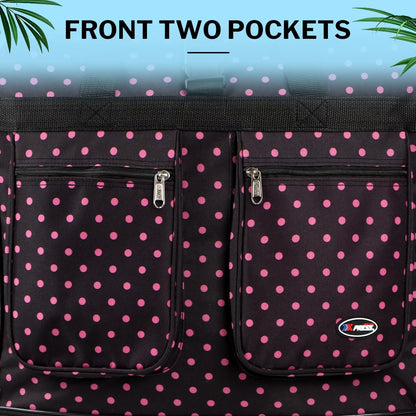 30''36''40''Rolling Wheeled Duffel Bag Suitcases with Wheels Expandable Foldable Luggage Bag Rolling Travel Bag Duffel Bag for Men Women#Black,30