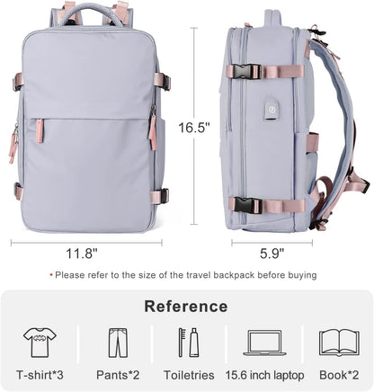 Travel Backpack Carry On Backpack Personal Item Travel Bag Mochila De Viaje Carry On Backpack For Airplanes Traveling Backpack For Women Gym Backpacks College Backpacks Sapphire Blue - Colors A