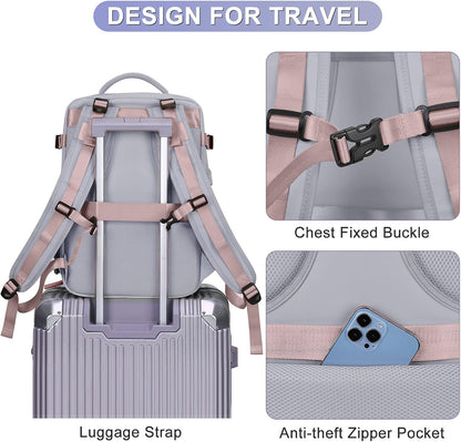 Travel Backpack Carry On Backpack Personal Item Travel Bag Mochila De Viaje Carry On Backpack For Airplanes Traveling Backpack For Women Gym Backpacks College Backpacks Sapphire Blue - Colors A