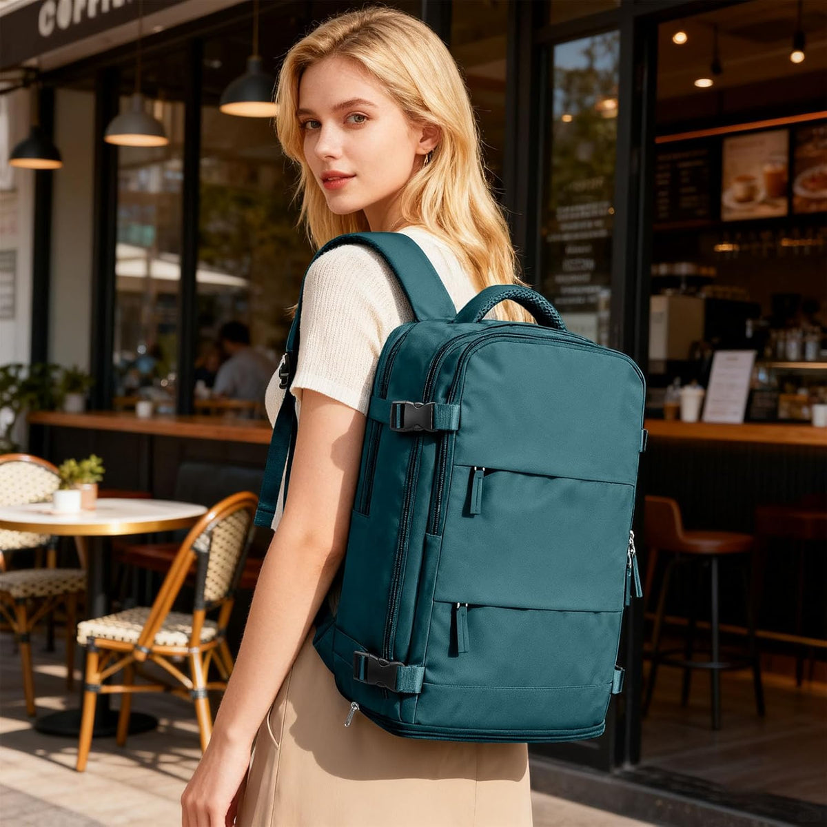 Travel Backpack Carry On Backpack Personal Item Travel Bag Mochila De Viaje Carry On Backpack For Airplanes Traveling Backpack For Women Gym Backpacks College Backpacks Sapphire Blue - Colors A