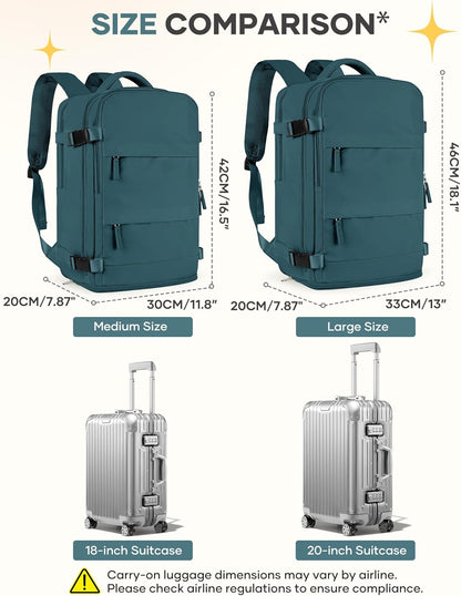 Travel Backpack Carry On Backpack Personal Item Travel Bag Mochila De Viaje Carry On Backpack For Airplanes Traveling Backpack For Women Gym Backpacks College Backpacks Sapphire Blue - Colors A