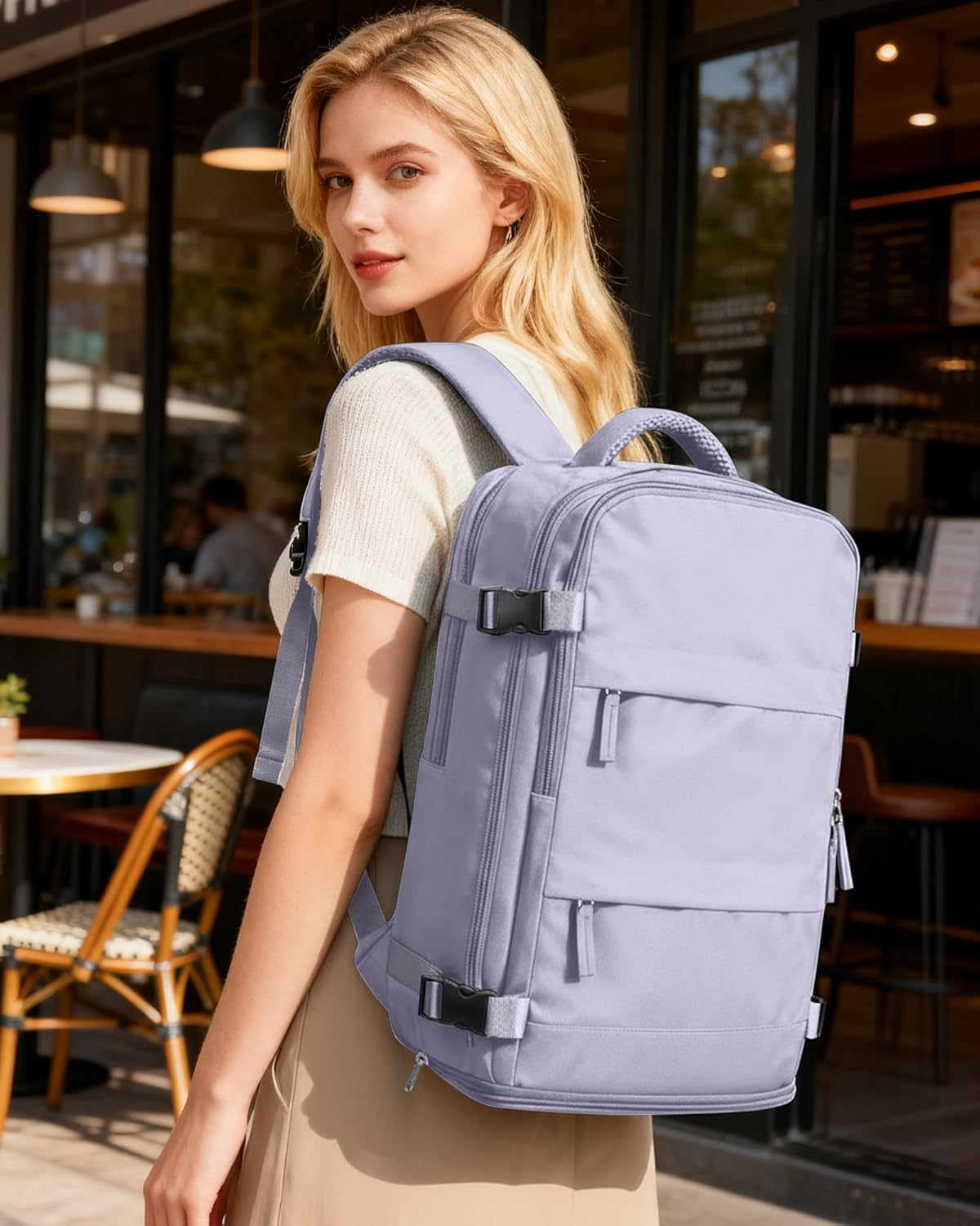Travel Backpack Carry On Backpack Personal Item Travel Bag Mochila De Viaje Carry On Backpack For Airplanes Traveling Backpack For Women Gym Backpacks College Backpacks Sapphire Blue - Colors A