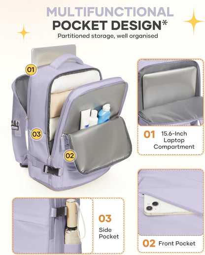 Travel Backpack Carry On Backpack Personal Item Travel Bag Mochila De Viaje Carry On Backpack For Airplanes Traveling Backpack For Women Gym Backpacks College Backpacks Sapphire Blue - Colors A