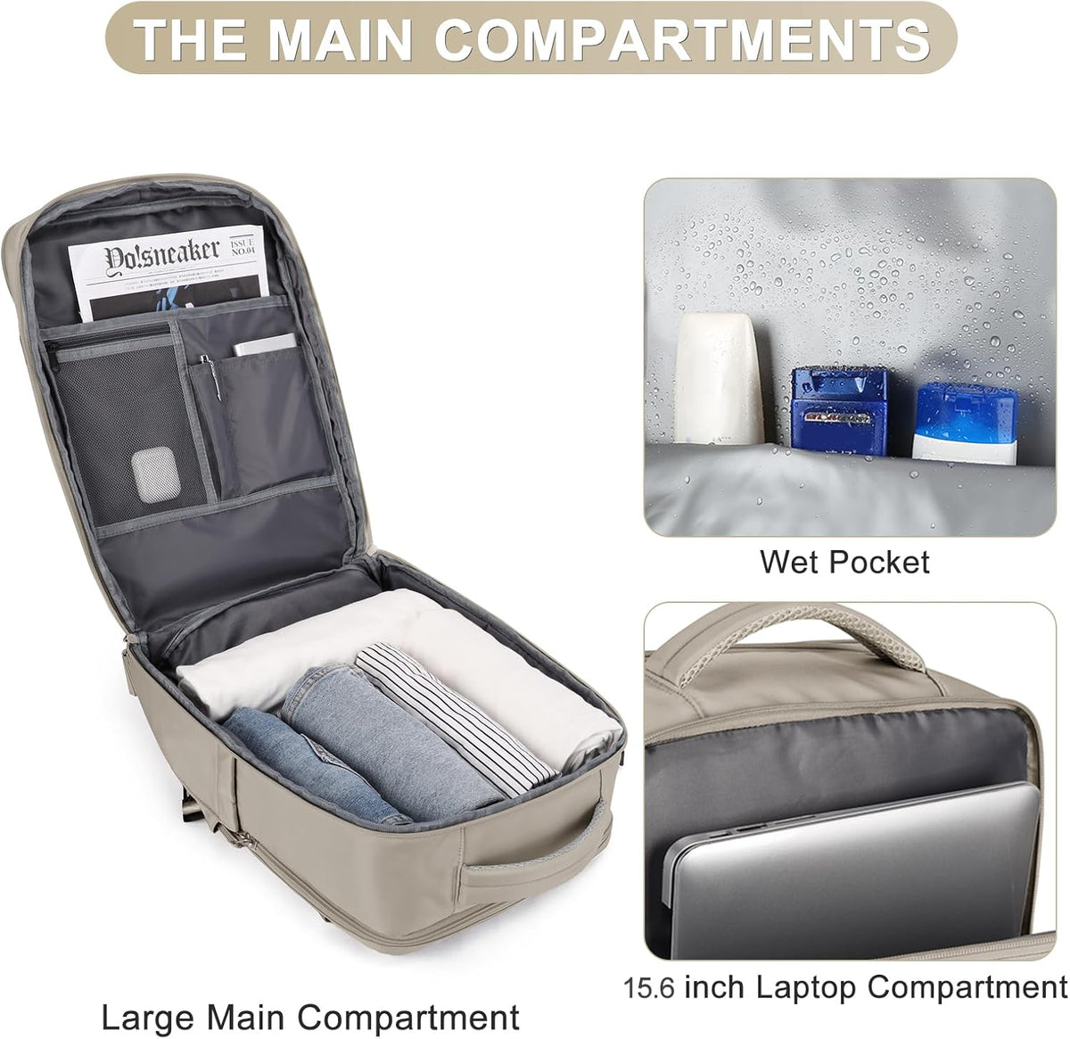 Travel Backpack Carry On Backpack Personal Item Travel Bag Mochila De Viaje Carry On Backpack For Airplanes Traveling Backpack For Women Gym Backpacks College Backpacks Sapphire Blue - Colors A