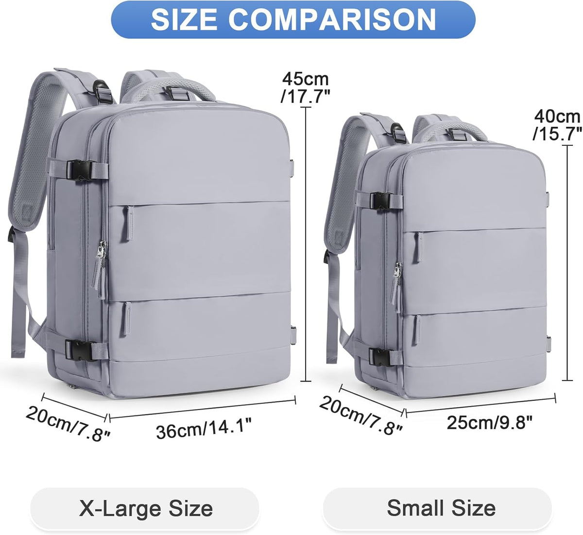 Travel Backpack Carry On Backpack Personal Item Travel Bag Mochila De Viaje Carry On Backpack For Airplanes Traveling Backpack For Women Gym Backpacks College Backpacks Sapphire Blue - Colors A