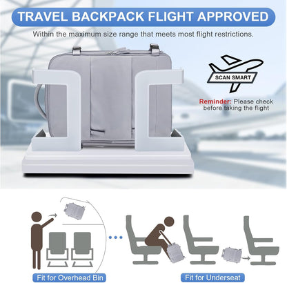Travel Backpack Carry On Backpack Personal Item Travel Bag Mochila De Viaje Carry On Backpack For Airplanes Traveling Backpack For Women Gym Backpacks College Backpacks Sapphire Blue - Colors A