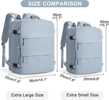Travel Backpack Carry On Backpack Personal Item Travel Bag Mochila De Viaje Carry On Backpack For Airplanes Traveling Backpack For Women Gym Backpacks College Backpacks Sapphire Blue - Colors A