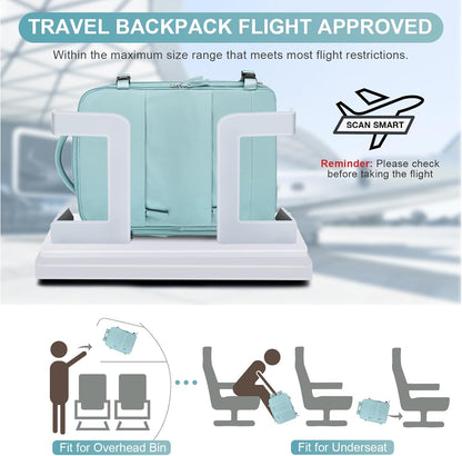 Travel Backpack Carry On Backpack Personal Item Travel Bag Mochila De Viaje Carry On Backpack For Airplanes Traveling Backpack For Women Gym Backpacks College Backpacks Sapphire Blue - Colors A