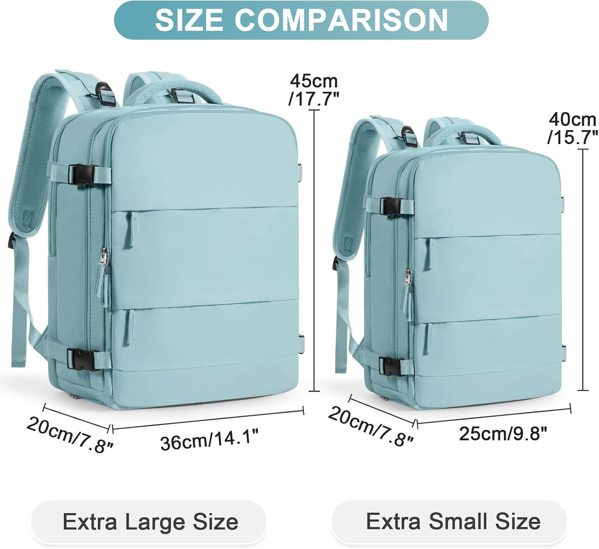 Travel Backpack Carry On Backpack Personal Item Travel Bag Mochila De Viaje Carry On Backpack For Airplanes Traveling Backpack For Women Gym Backpacks College Backpacks Sapphire Blue - Colors A