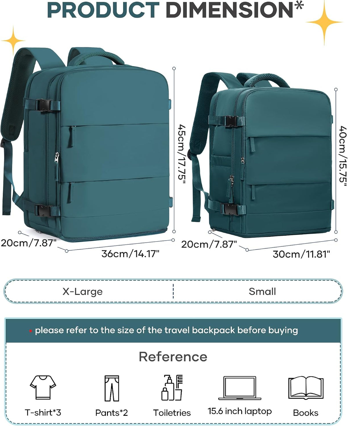 Travel Backpack Carry On Backpack Personal Item Travel Bag Mochila De Viaje Carry On Backpack For Airplanes Traveling Backpack For Women Gym Backpacks College Backpacks Sapphire Blue - Colors A