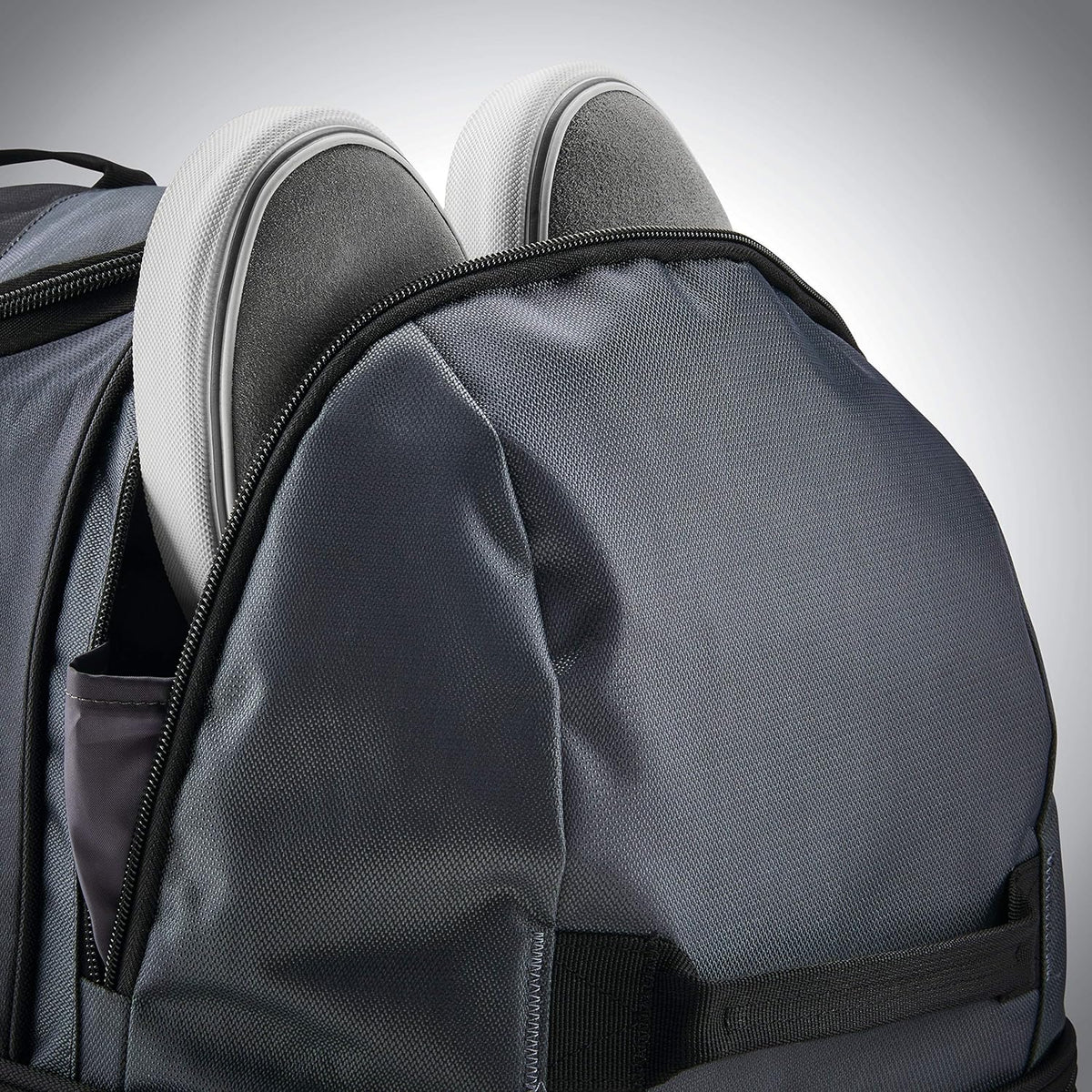 Andante 2 Wheeled Duffel Bag – 32-Inch Durable Rolling Luggage with Inline Skate Wheels, Push-Button Handle & Spacious Compartments – Travel-Friendly and Lightweight- Navy/Black