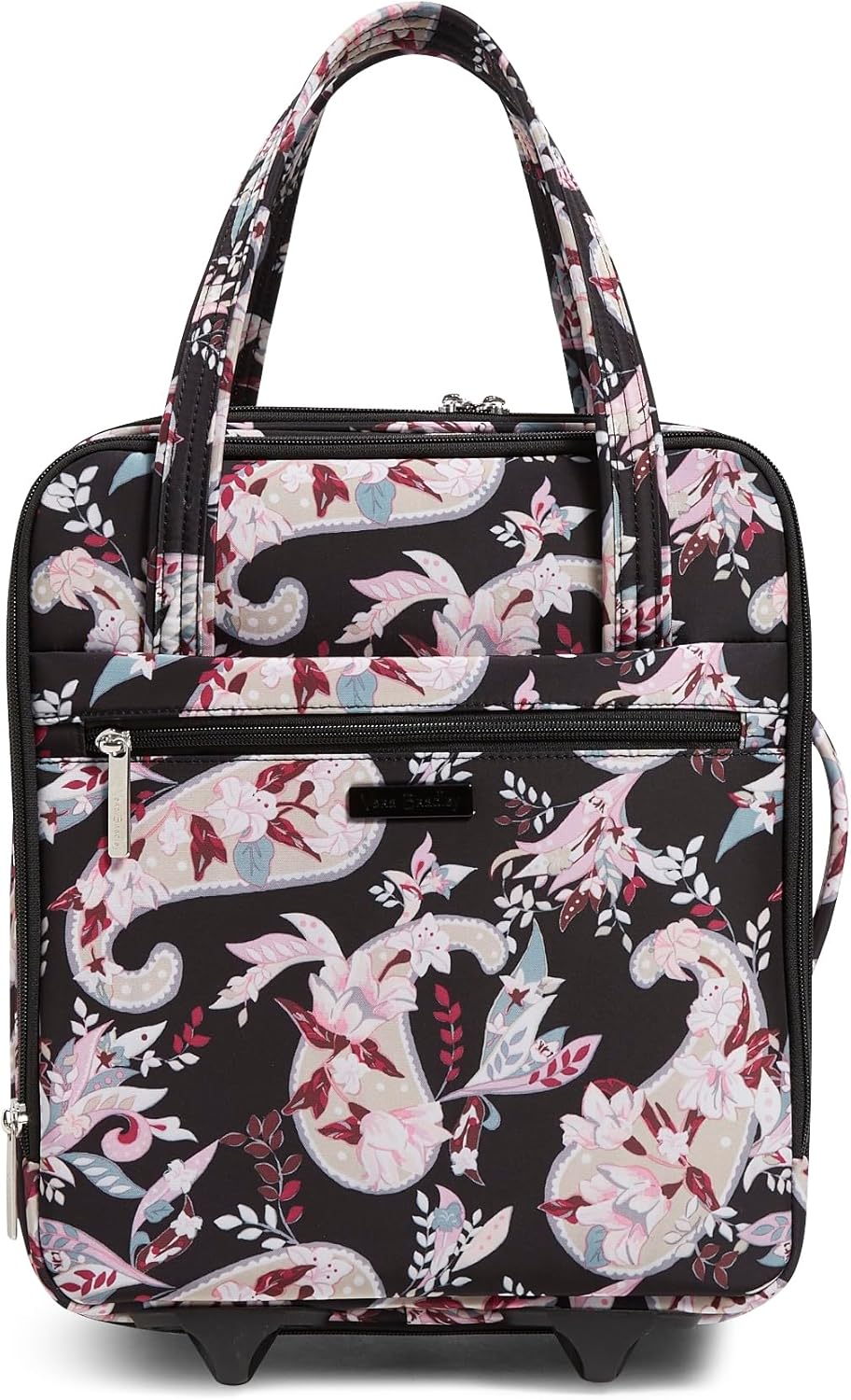 Softside Underseat Rolling Work Bag, Botanical Paisley