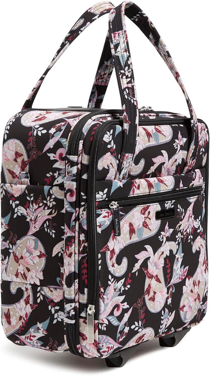 Softside Underseat Rolling Work Bag, Botanical Paisley