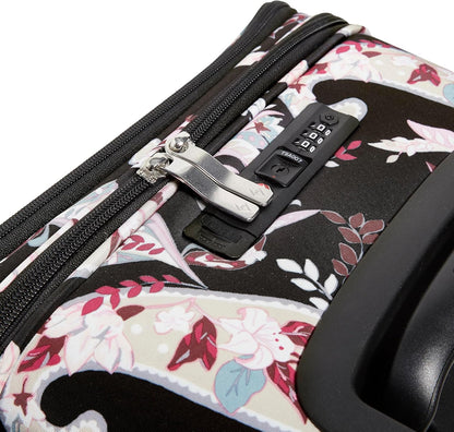 Softside Underseat Rolling Work Bag, Botanical Paisley