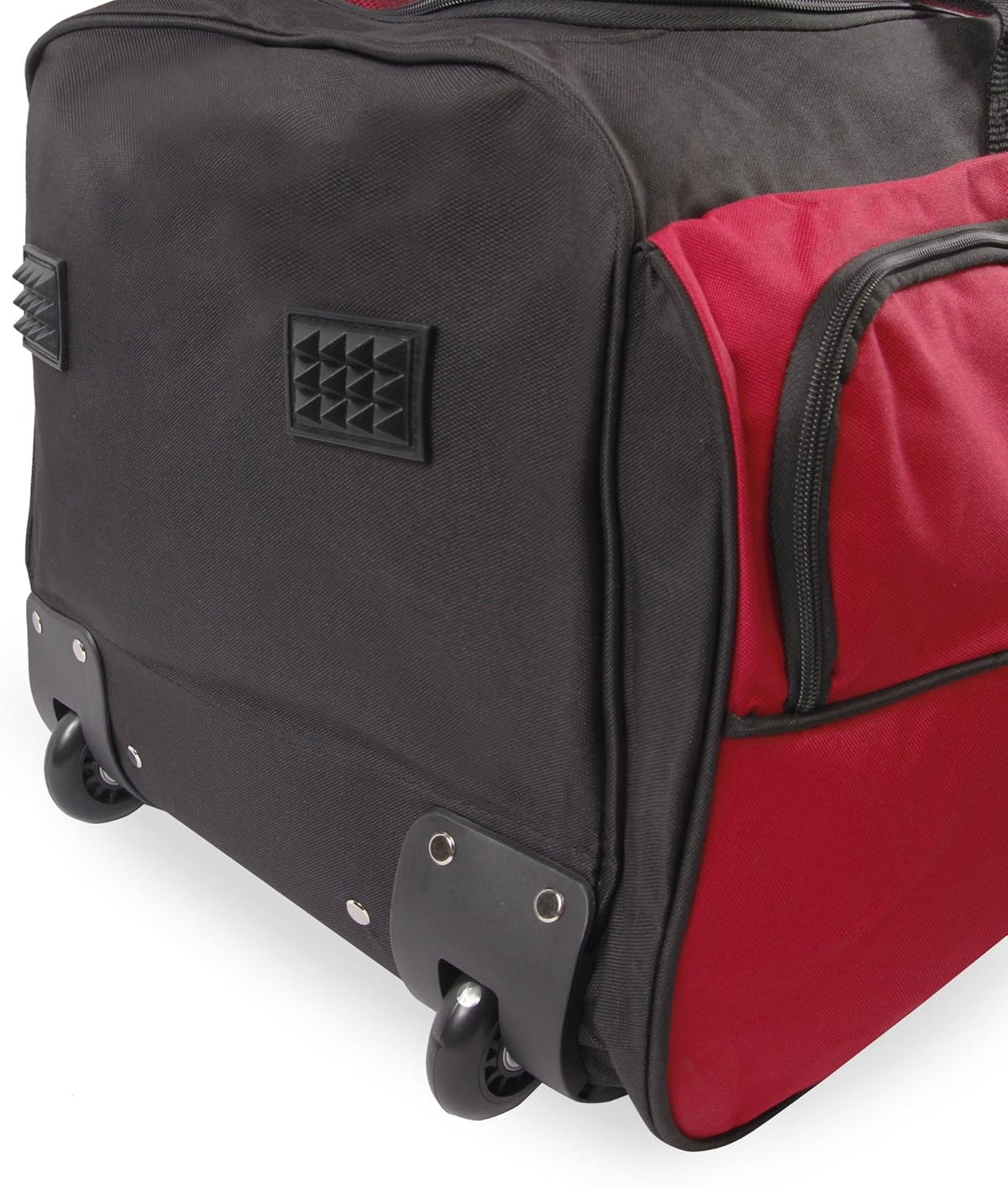 Unisex 30' Large Rolling Duffel Bag, Pink,One Size