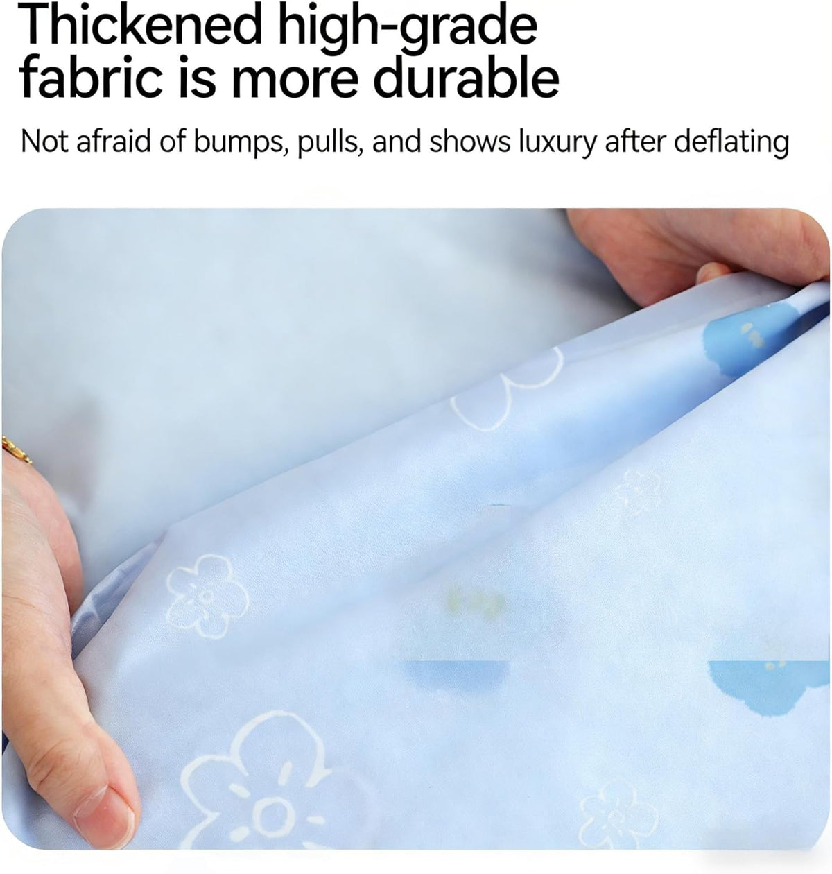 Vacuum Storage Bags for Clothing, 9 Pack Vacuum Seal Bags for Travel, 3 Sizes Compression Packing Bags 80% Space Saver for Suitcase Luggage, Bedding & Seasonal Storage
