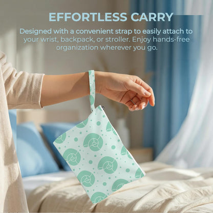 Wet Bag, 4 Pack Waterproof Reusable Storage Pouch, Dry Wet Separation for Travel Gym Beach Pool, Organize Swimsuits Toiletries Daily Items