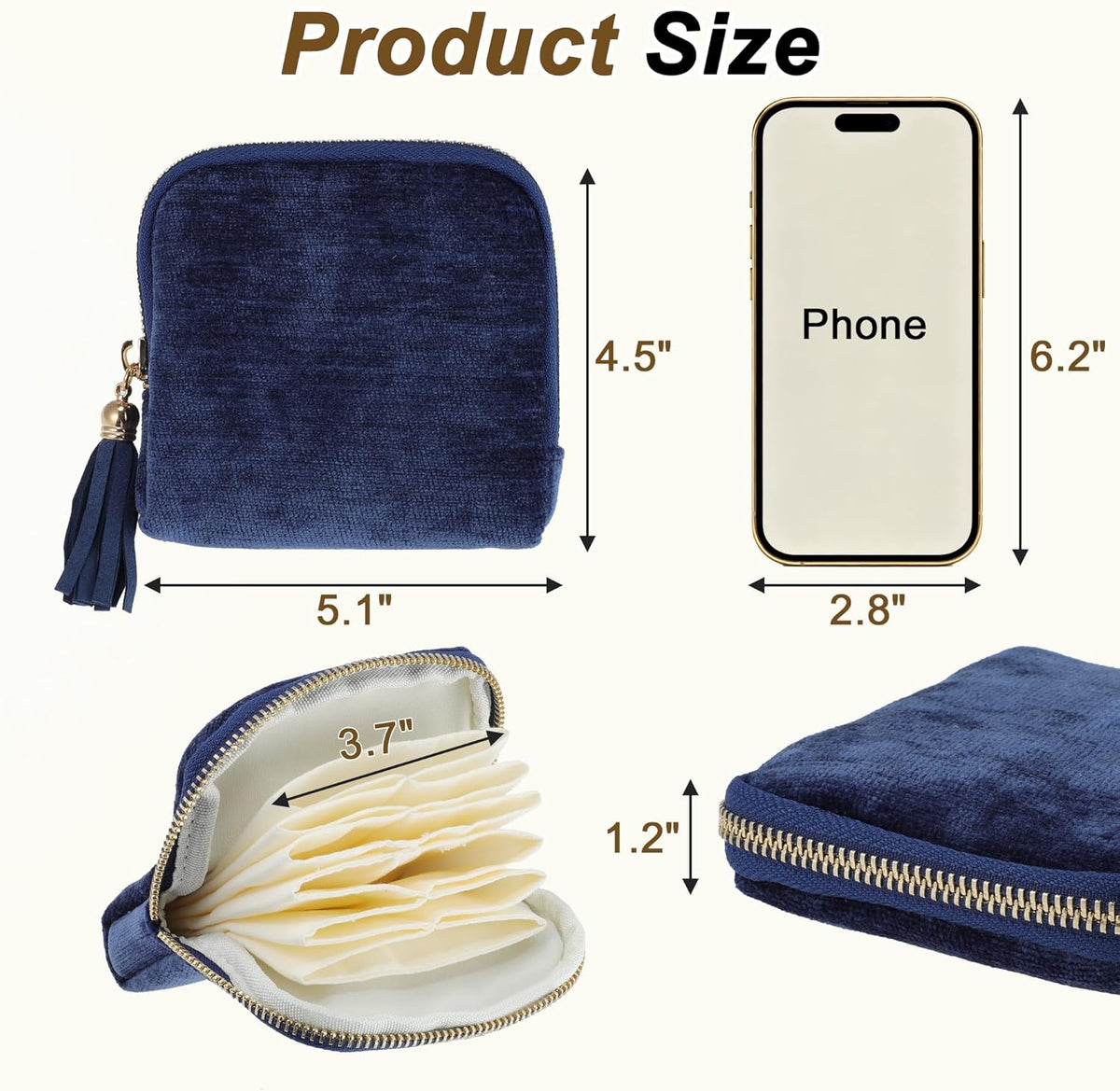 Travel Jewelry Case, Portable Jewelry Organizer with 6 Independent Layers, Small Pouch Bag for Necklace Bracelet Rings Earring Storage, Women Gift Idea, Pink