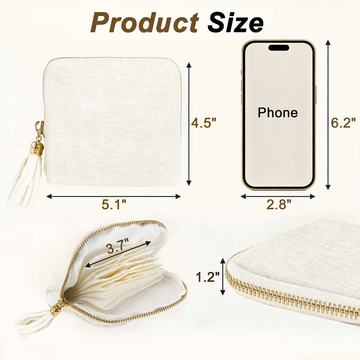 Travel Jewelry Case, Portable Jewelry Organizer with 6 Independent Layers, Small Pouch Bag for Necklace Bracelet Rings Earring Storage, Women Gift Idea, Pink
