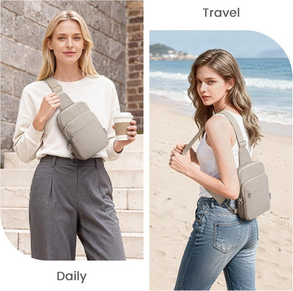 Small Crossbody Bag for Women, Anti Theft RFID Blocking Travel Purse