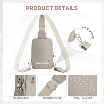 Small Crossbody Bag for Women, Anti Theft RFID Blocking Travel Purse