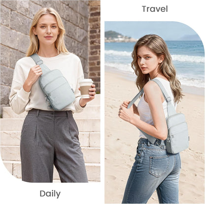 Small Crossbody Bag for Women, Anti Theft RFID Blocking Travel Purse