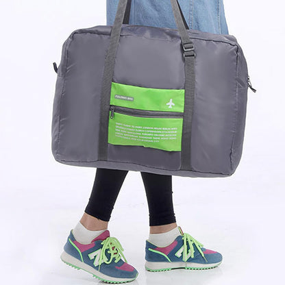 4PCS Travel Bag Foldable Clothes Bag Waterproof Storage Shoulder Bag Nylon Duffel for Men Women 32 Liter