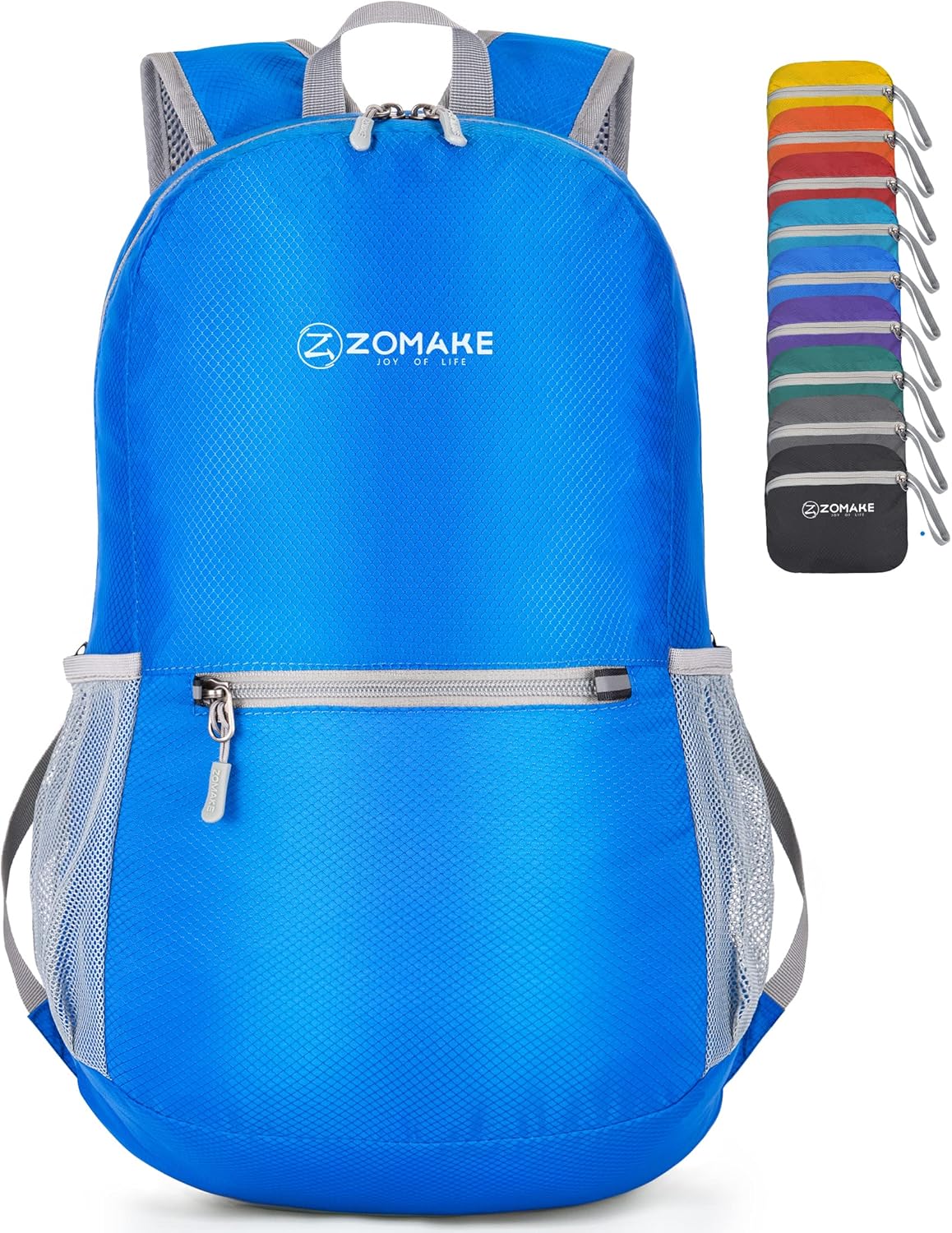 Ultra Lightweight Hiking Backpack 20L, Packable Small Backpacks Water Resistant Daypack for Women Men(Black)