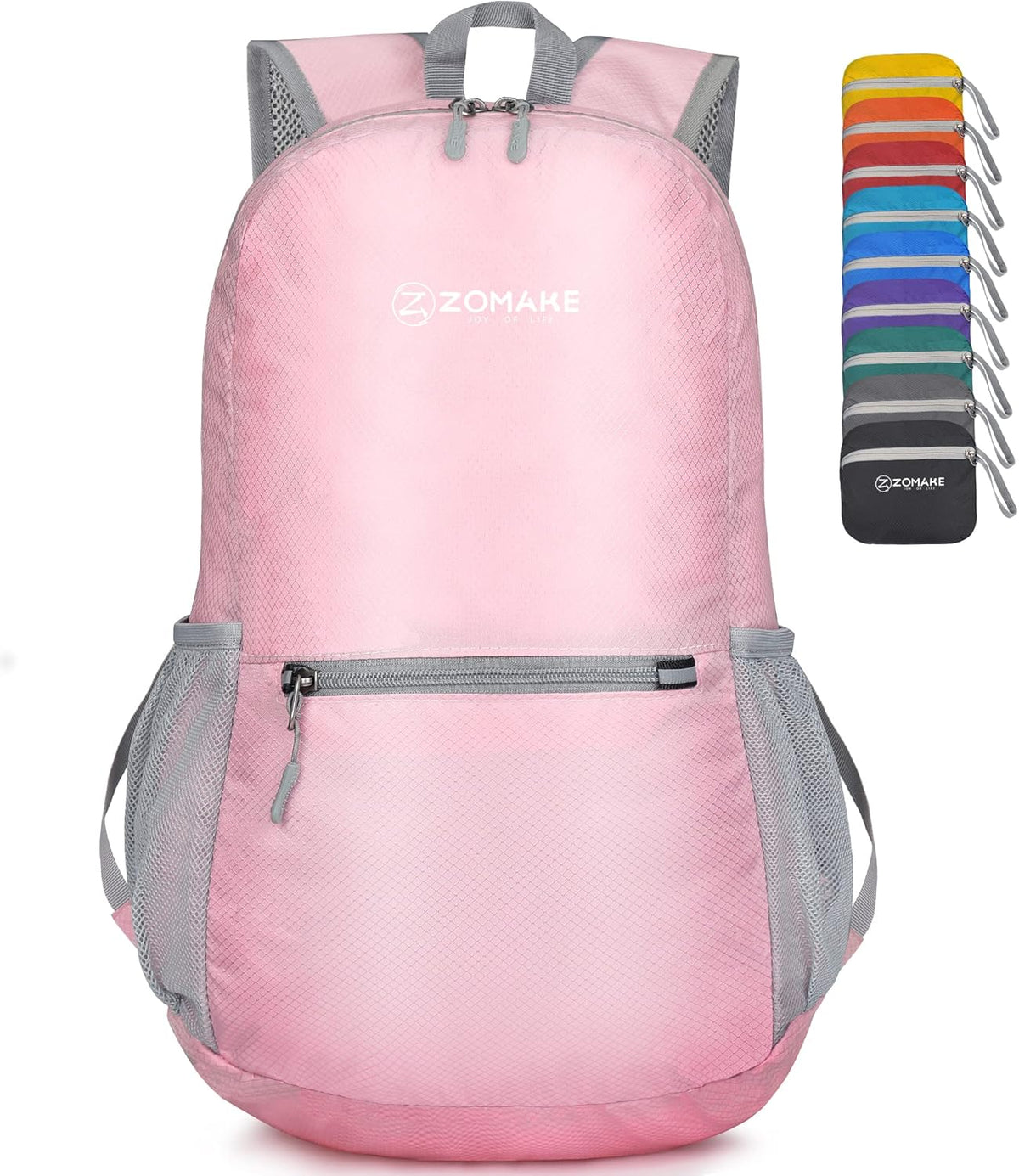 Ultra Lightweight Hiking Backpack 20L, Packable Small Backpacks Water Resistant Daypack for Women Men(Black)