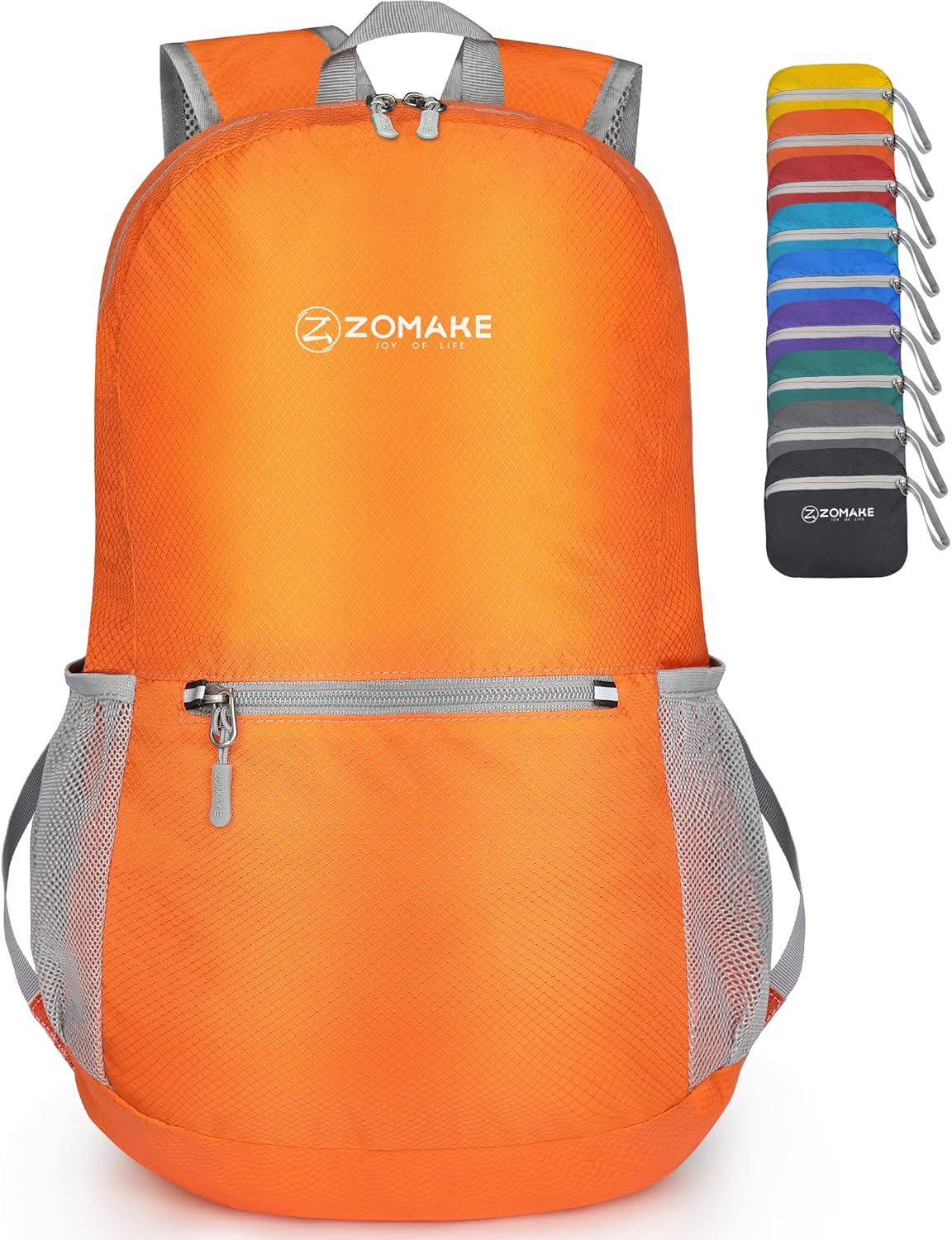 Ultra Lightweight Hiking Backpack 20L, Packable Small Backpacks Water Resistant Daypack for Women Men(Black)