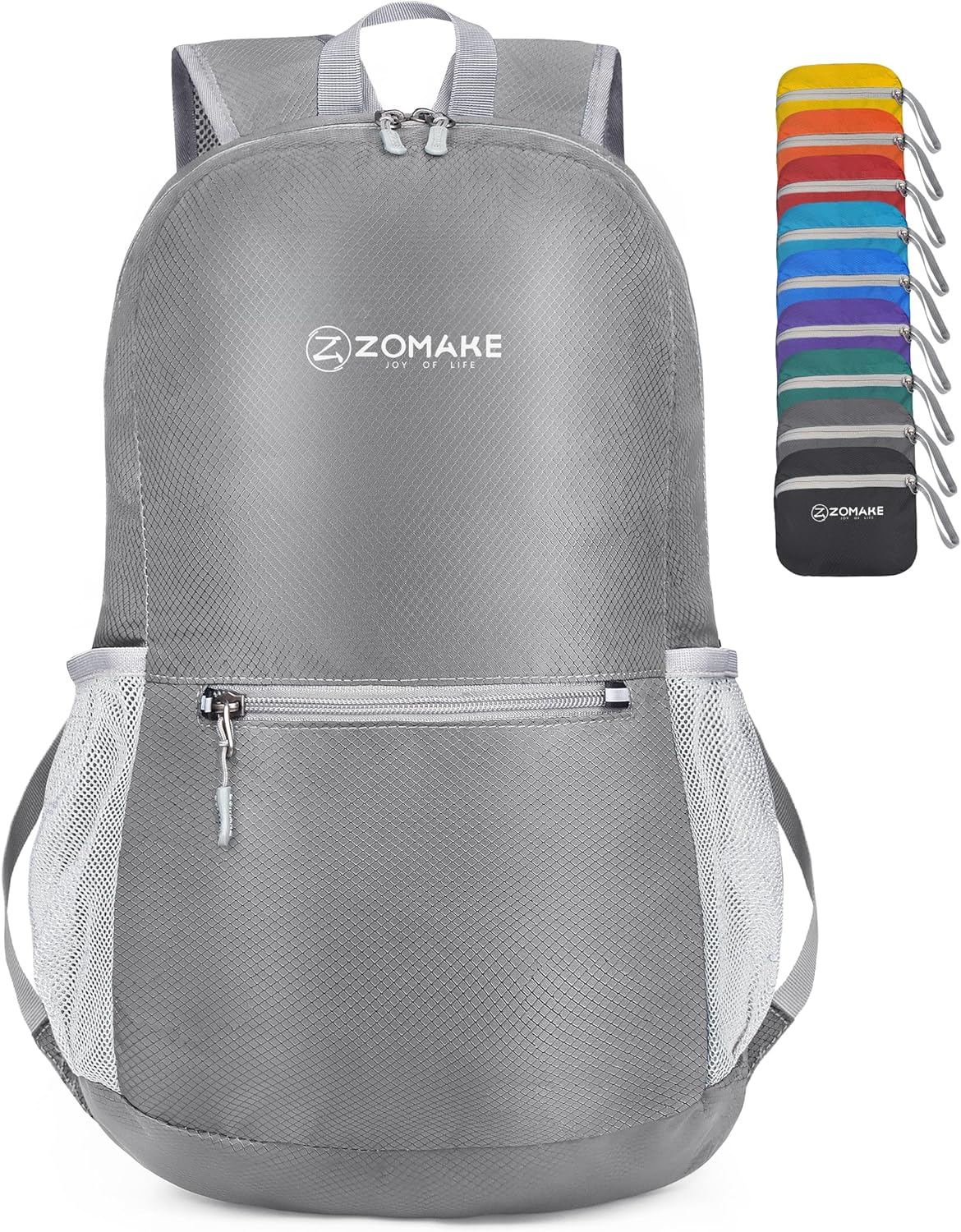 Ultra Lightweight Hiking Backpack 20L, Packable Small Backpacks Water Resistant Daypack for Women Men(Black)