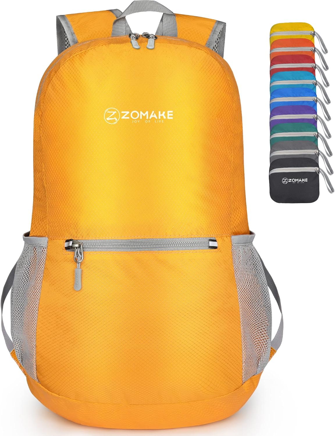 Ultra Lightweight Hiking Backpack 20L, Packable Small Backpacks Water Resistant Daypack for Women Men(Black)