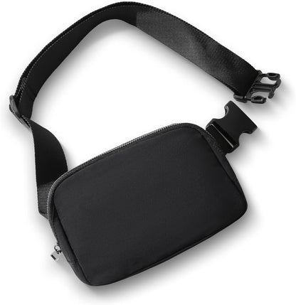Belt Bag Fanny Pack Crossbody Bags for Women Men, Everywhere, Water Resistant Waist Packs, Beige