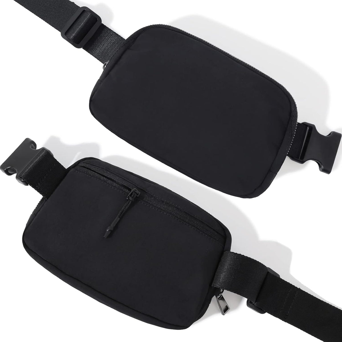 Belt Bag Fanny Pack Crossbody Bags for Women Men, Everywhere, Water Resistant Waist Packs, Beige
