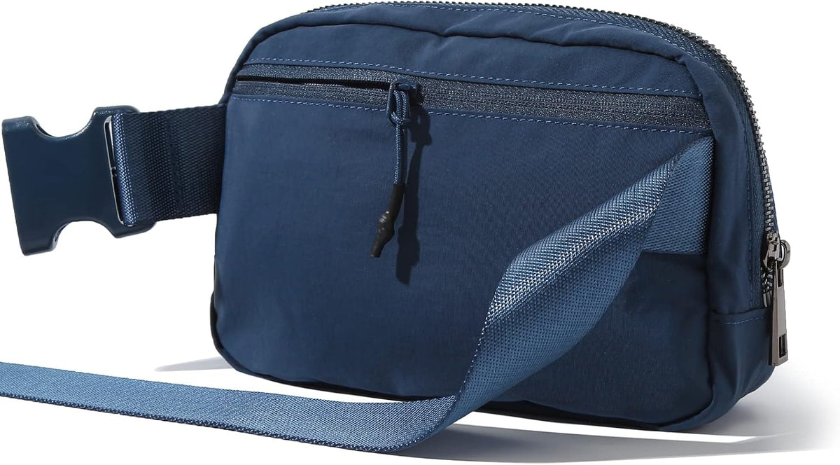 Belt Bag Fanny Pack Crossbody Bags for Women Men, Everywhere, Water Resistant Waist Packs, Beige