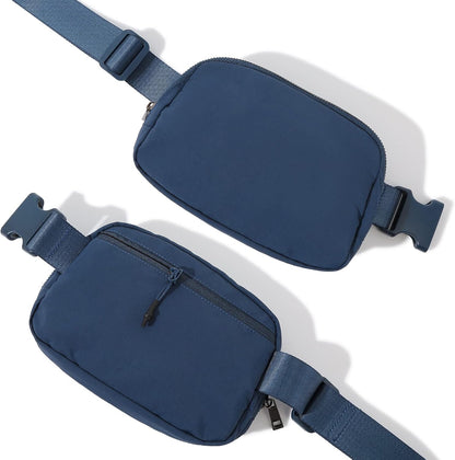 Belt Bag Fanny Pack Crossbody Bags for Women Men, Everywhere, Water Resistant Waist Packs, Beige