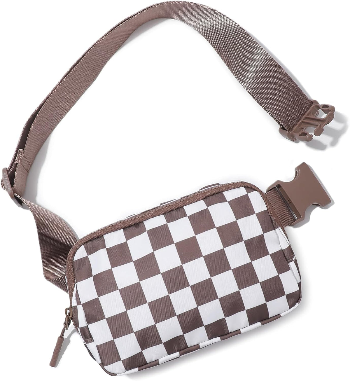 Belt Bag Fanny Pack Crossbody Bags for Women Men, Everywhere, Water Resistant Waist Packs, Beige