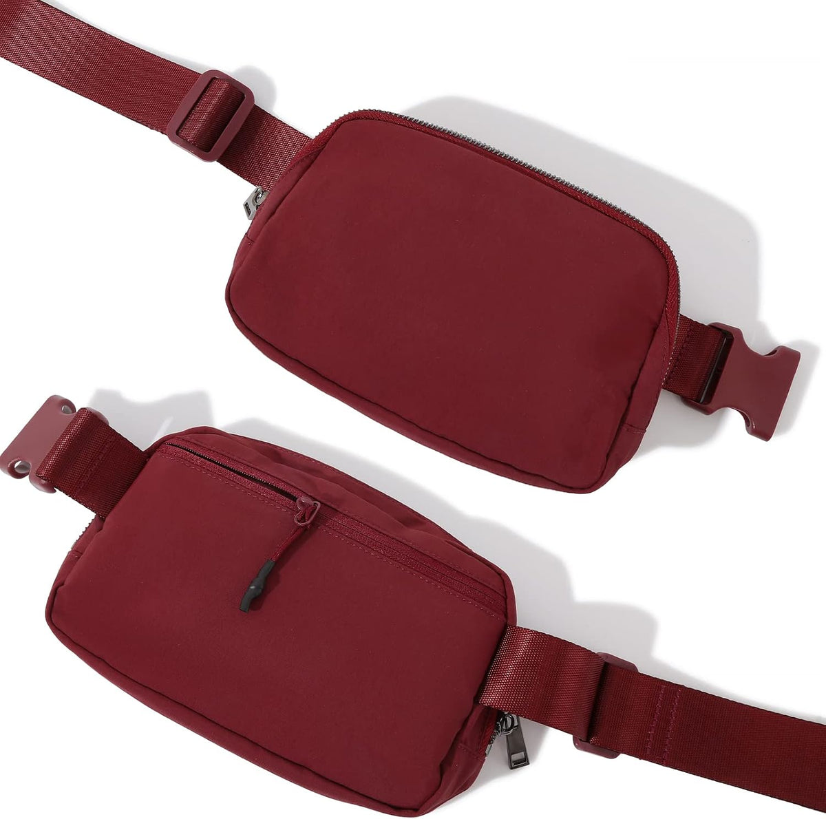 Belt Bag Fanny Pack Crossbody Bags for Women Men, Everywhere, Water Resistant Waist Packs, Beige