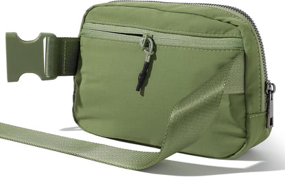 Belt Bag Fanny Pack Crossbody Bags for Women Men, Everywhere, Water Resistant Waist Packs, Beige