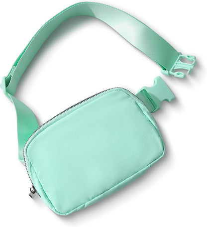Belt Bag Fanny Pack Crossbody Bags for Women Men, Everywhere, Water Resistant Waist Packs, Beige