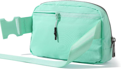 Belt Bag Fanny Pack Crossbody Bags for Women Men, Everywhere, Water Resistant Waist Packs, Beige