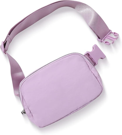 Belt Bag Fanny Pack Crossbody Bags for Women Men, Everywhere, Water Resistant Waist Packs, Beige