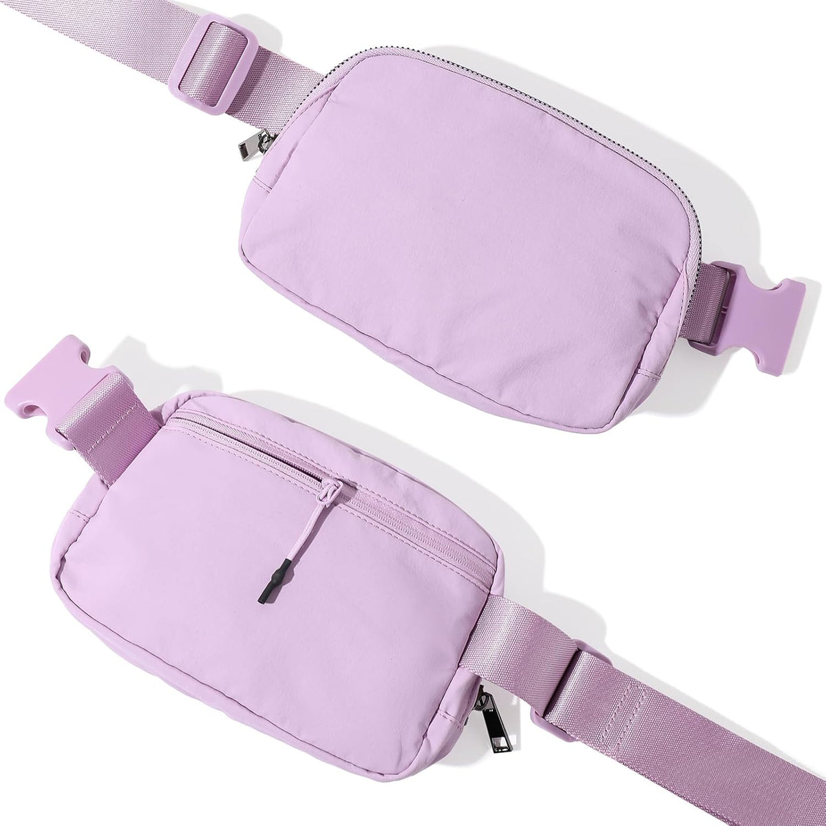 Belt Bag Fanny Pack Crossbody Bags for Women Men, Everywhere, Water Resistant Waist Packs, Beige