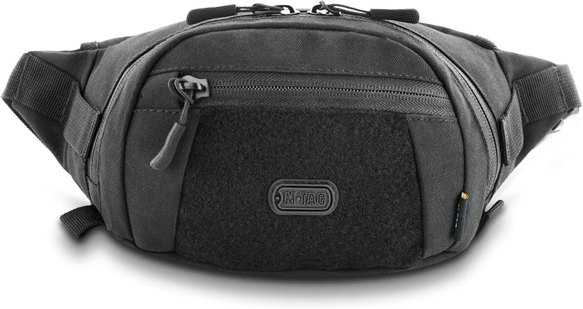 Military Tactical Mens Fanny Pack - Waist Belt Bag - Concealed Carry Fanny Pack For Men & Women Cross Body EDC Black