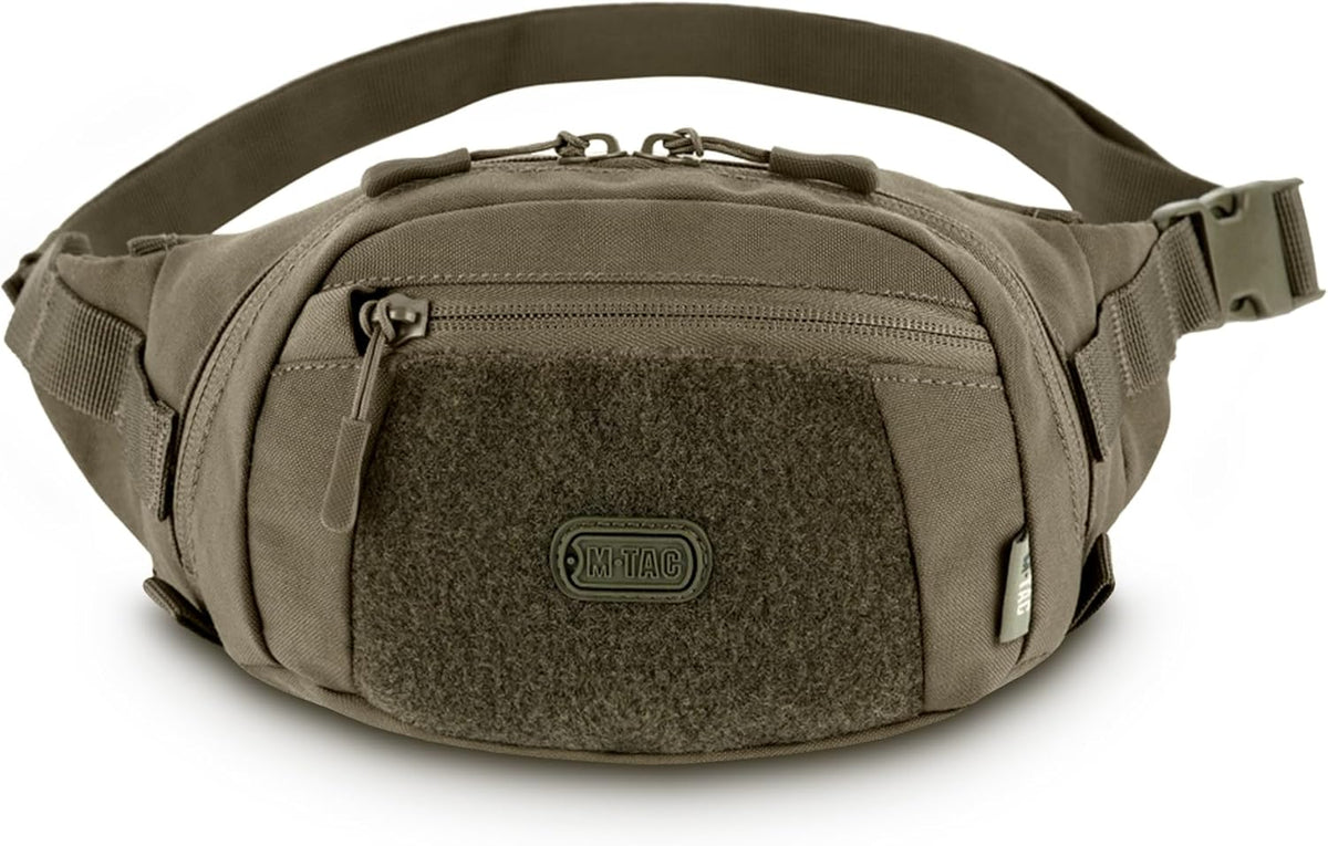 Military Tactical Mens Fanny Pack - Waist Belt Bag - Concealed Carry Fanny Pack For Men & Women Cross Body EDC Black