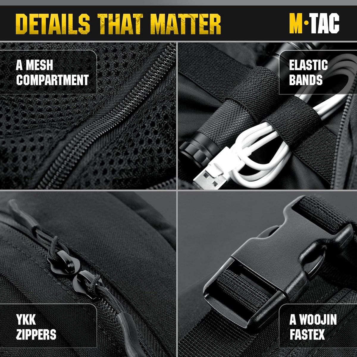 Military Tactical Mens Fanny Pack - Waist Belt Bag - Concealed Carry Fanny Pack For Men & Women Cross Body EDC Black